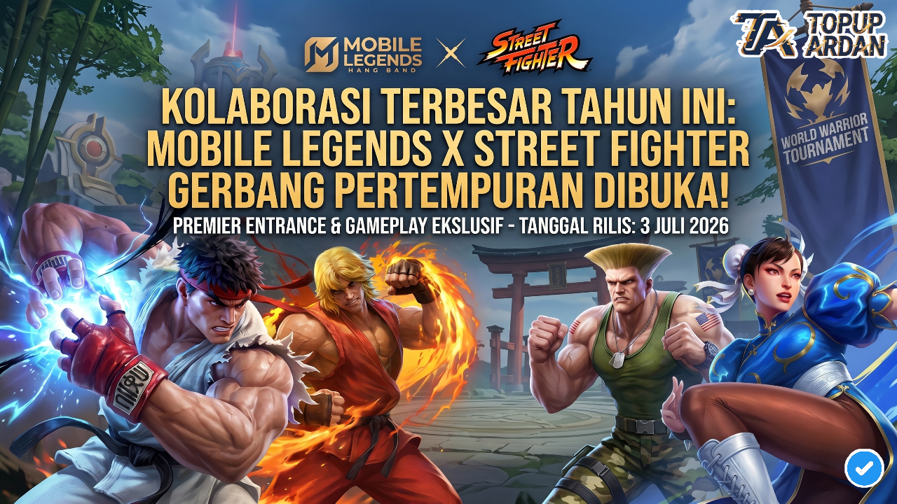 Mobile Legends: Bang Bang x Street Fighter Collaboration
